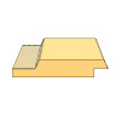 22X120 FALSAD SPÅRPANEL MED FASAD KANT GRAN G4-2 3,0M