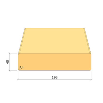 45X195 K-VIRKE C24 IMP NTR/A 5,4M