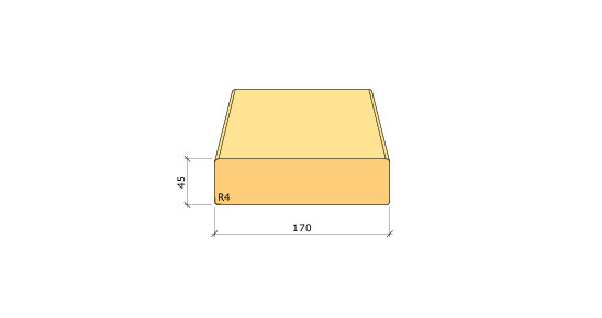 45X170 K-VIRKE C24 GRAN - 