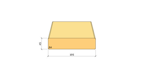 45X195 K-VIRKE C24 GRAN - 