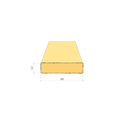 12X48 LÄKT GRAN G4-2 3,6 M