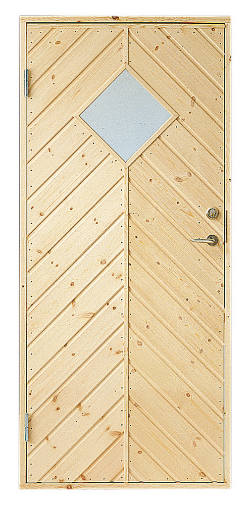 DÖRR 10° FISKBEN GLAS VÄNSTER 8X19 2 GL. FÖNST. 23X23 CM - Jabo