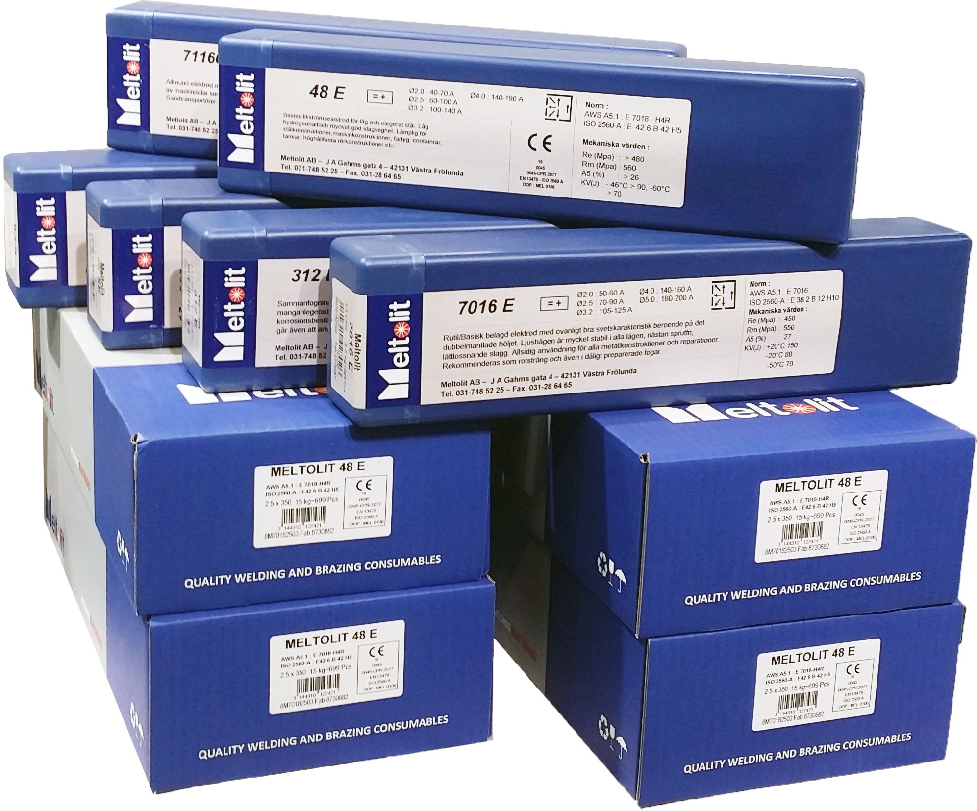 ELEKTROD 6013E MELTOLIT 2,5X350MM 5KG - Meltolit