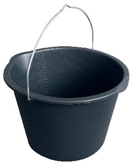 MURBRUKSHINK PLAST 20L SVART