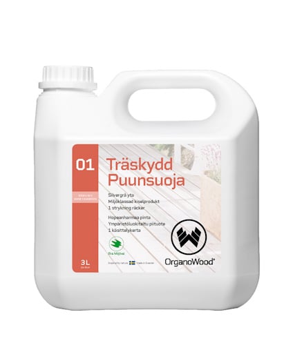 01 TRÄSKYDD ORGANOWOOD 3L