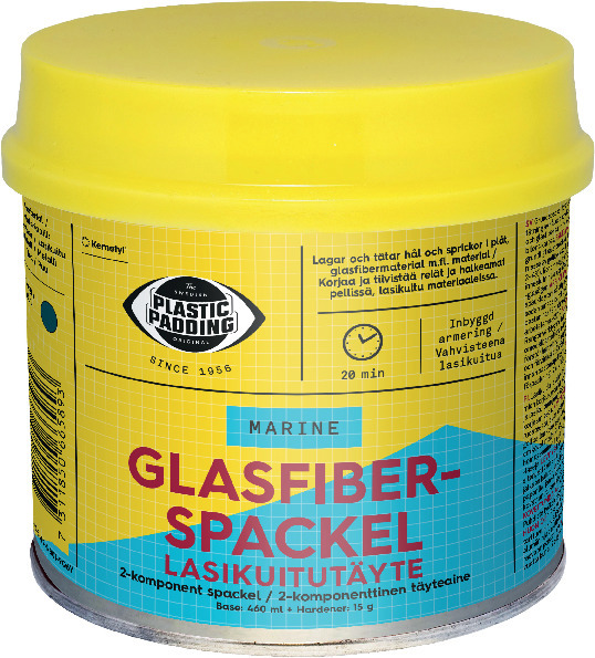 GLASFIBERSPACKEL - Plastic Padding