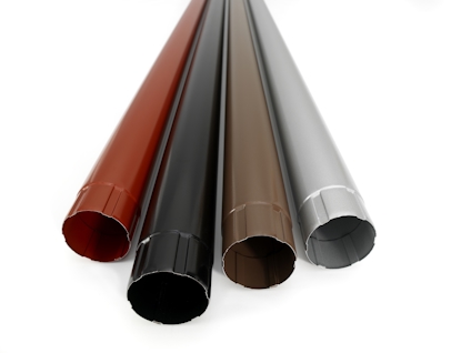 STUPRÖR SROR KRYMPT EN ÄNDE SVART 015 87X2500 MM