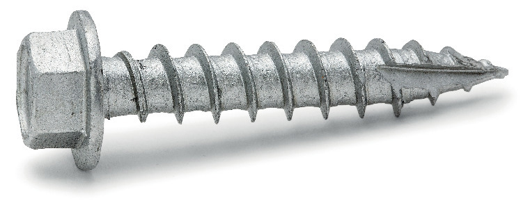 TRÄSKRUV T6SF HEX C4 ZINKFLAKES - FAST