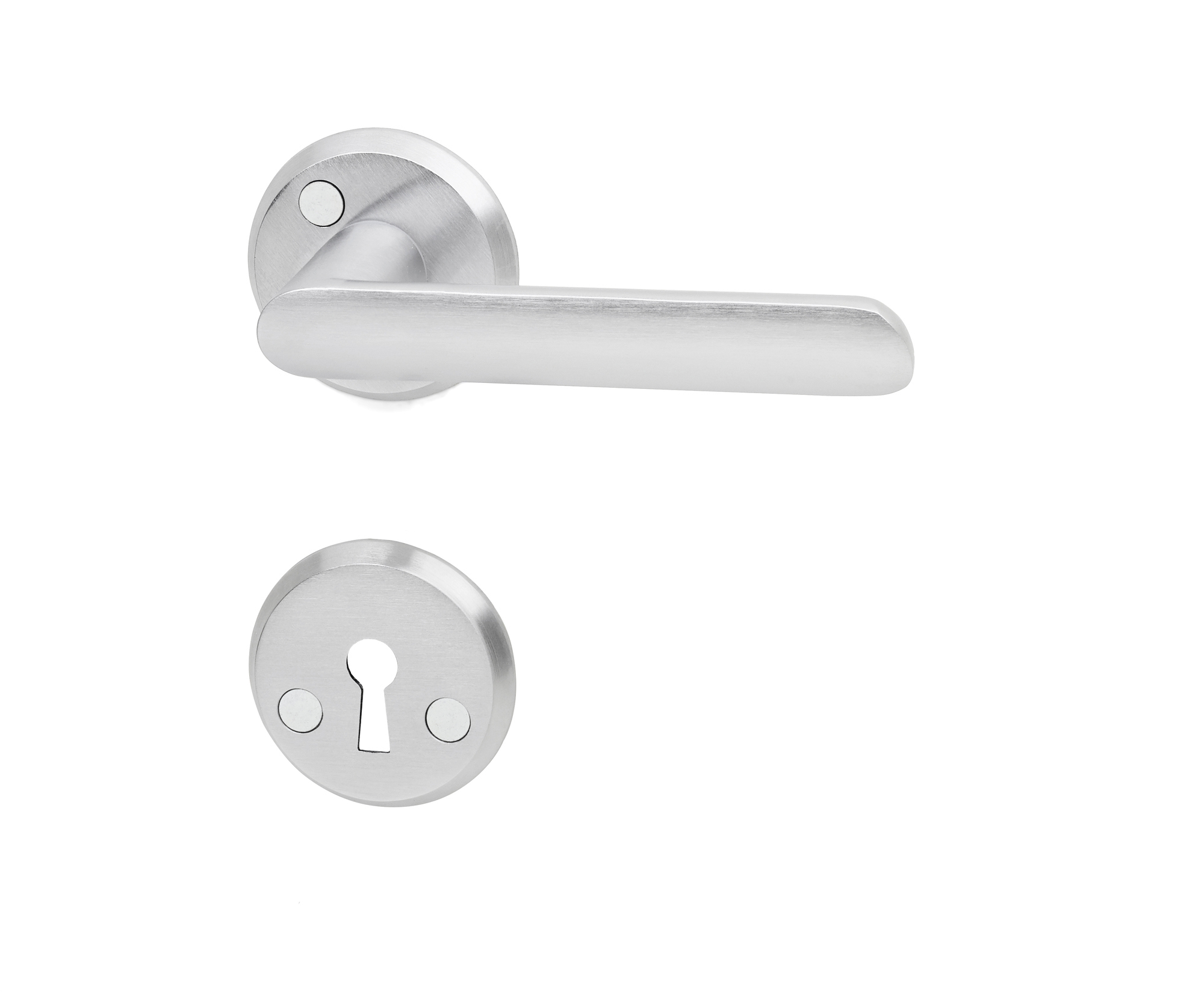 DÖRRHANDTAG NEW YORK B KROM MED NYCKELSKYLT SB - Habo