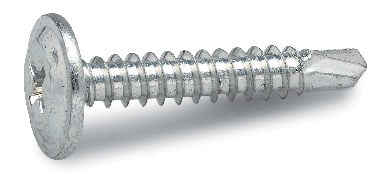 MONTAGESKRUV 4,2 MM MED BORRSPETS ELFÖRZINKAD - FAST