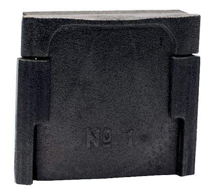 SOTLUCKA NR 1 125X125 MM GJUTJÄRN