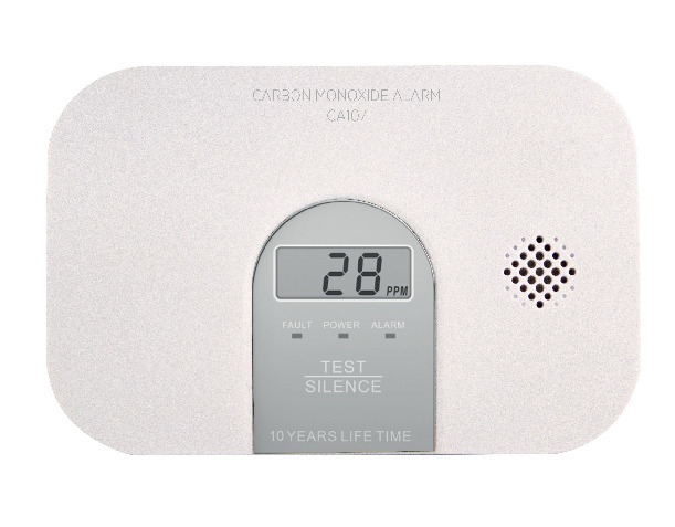 KOLMOMOXIDVARNARE MED LCD CA107 - Housegard