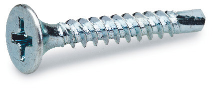 GIPSSKRUV 3,5 MM STÅLREGEL ELFÖRZINKAD - FAST