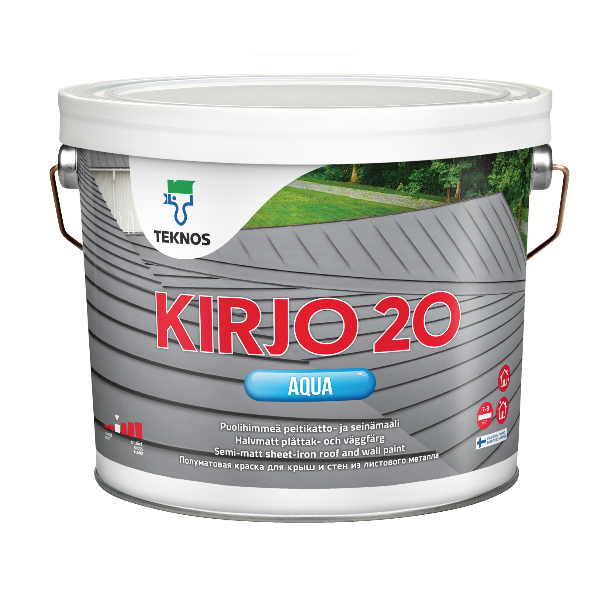 KIRJO AQUA 20 BAS 1 PLÅTTAKFÄRG - 