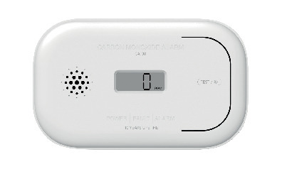 KOLMONOXIDVARNARE MED LCD CA108 - Thomee