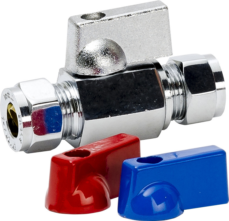 MINIKULVENTIL KLÄMRING-KLÄMRING MED VRED - Gelia