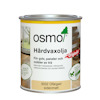 Hårdvaxolja från Osmo i en metallburk med etikett, text: "Osmo Hårdvaxolja Originalet 3032 Ofärgad sidenmatt".