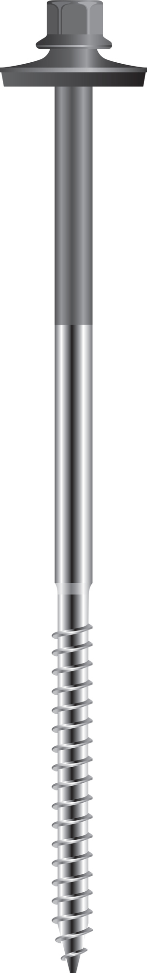 NOCKSKRUV 130 MED EPDM-BRICKA SWISSPEARL, SCR-W 6.0*130 MM - 