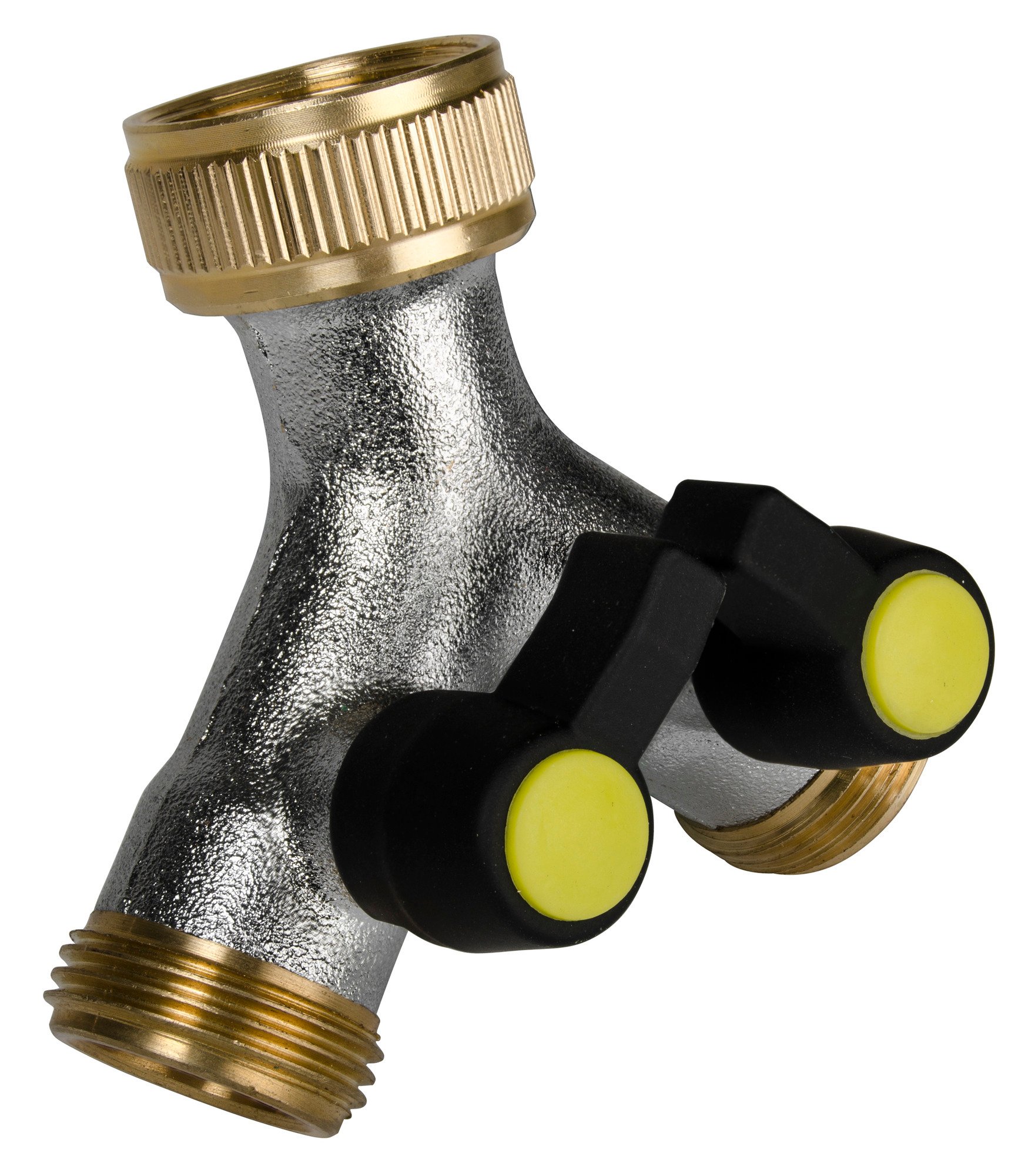 TVÅVÄGSFÖRDELARE 3/4X3/4 X3/4 MED KULVENTIL - Gelia