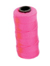 MURARSNÖRE 120M POLYESTER NEONROSA