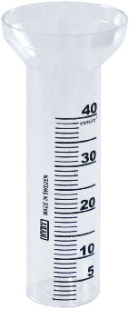 MÄTGLAS TILL REGNMÄTARE 6018 TRANSPARANT - Nyby