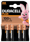 BATTERI PLUS POWER AA 4-PACK