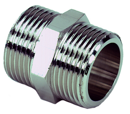 METALL-DUBBELNIPPEL R15 UTV GÄNGA