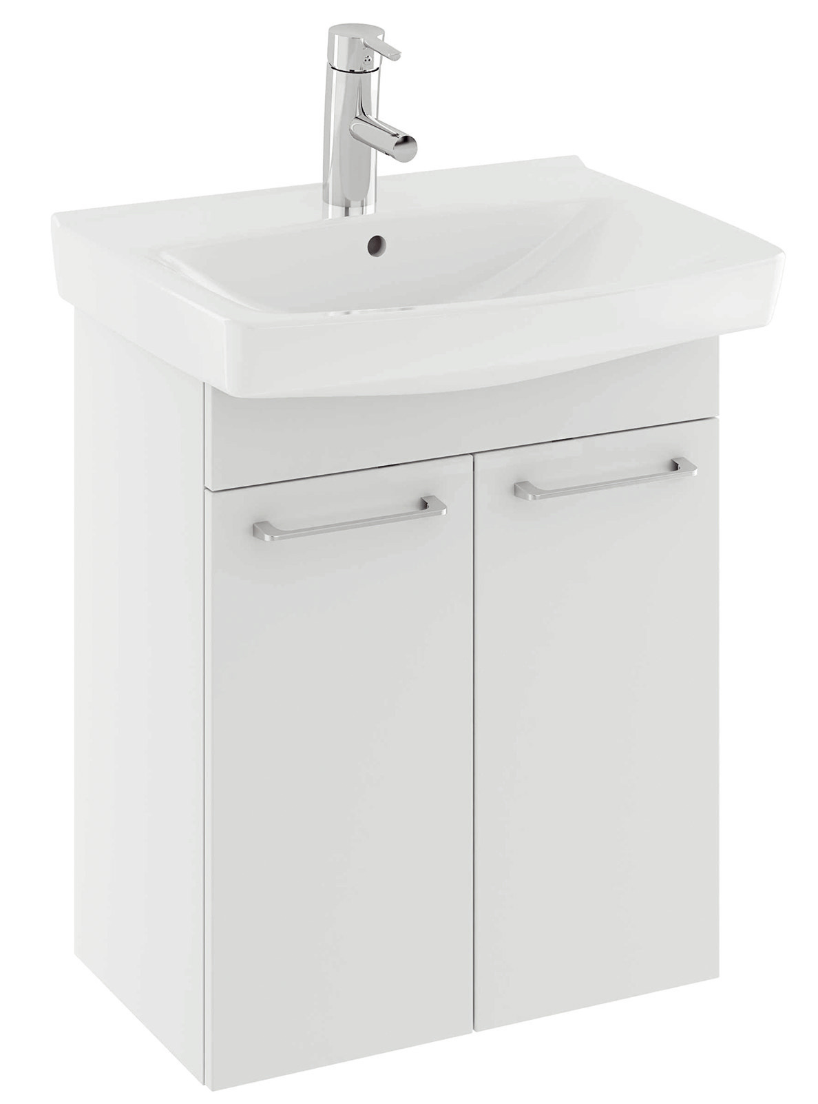 MÖBELPAKET IFÖ SPIRA 570 VIT UNDERSKÅP + TVÄTTSTÄLL 8915491 - Ifö