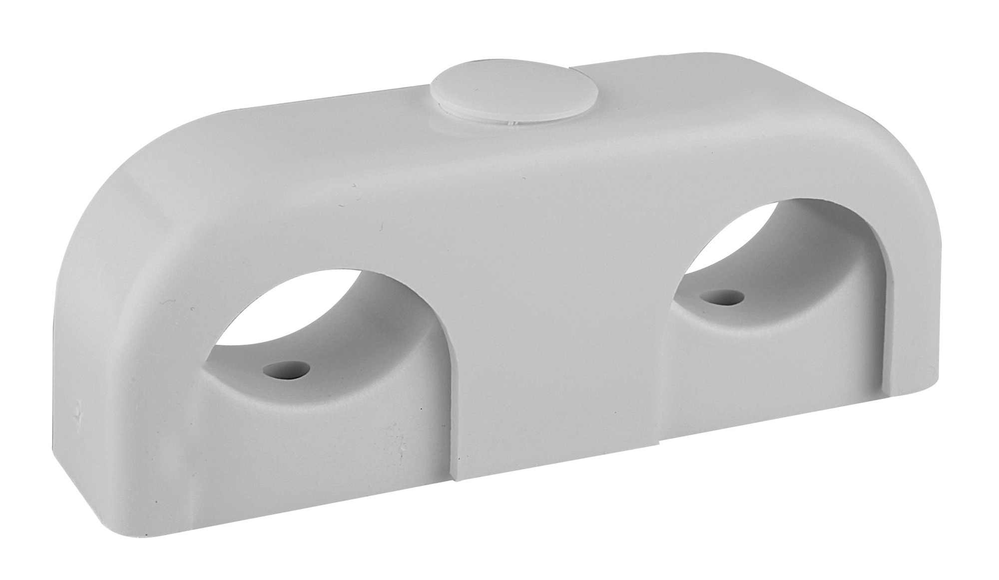 RÖRKLÄMMA AV PLAST DUBBEL C/C 40 MM L=70 MM - Faluplast