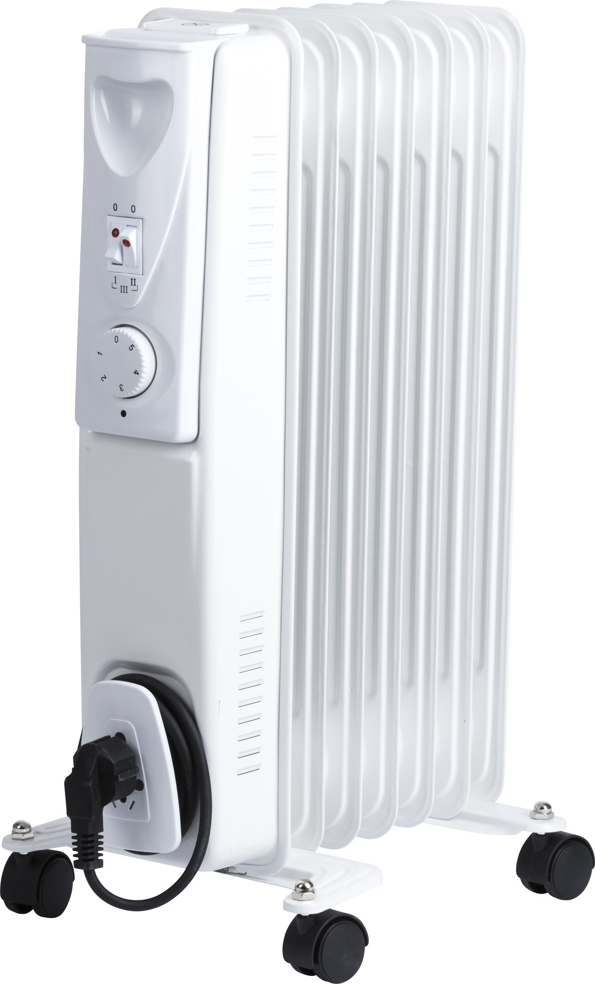 VÄRMEELEMENT OLJEFYLLT 1500W 7FLÄNS 0-600-900-1500W M HJUL - Gelia