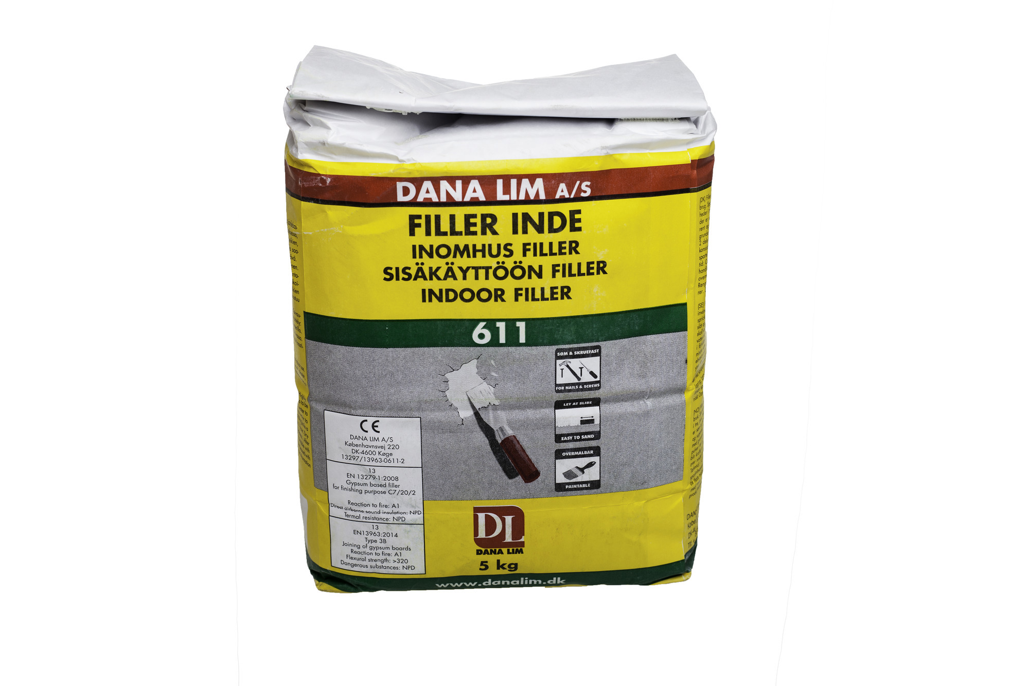 GIPSSPACKEL FILLER INOMHUS 611 - Dana Lim