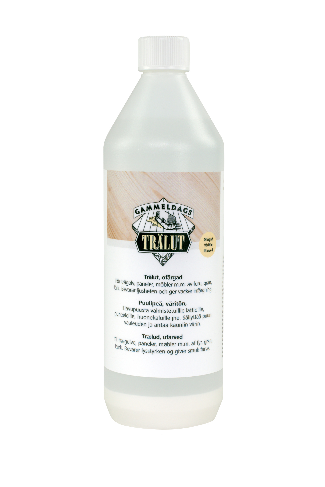 TRÄSÅPA GAMMELDAGS OFÄRGAD - Gammeldags Träsåpa