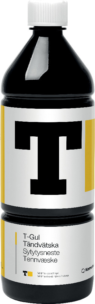 TÄNDVÄTSKA T-GUL 1L. - Kemetyl