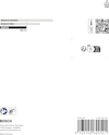 Förpackning med Bosch-logotyp, QR-kod och streckkod 3165140624541. Innehåller återvinningssymbol och tillverkningsinformation.
