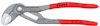 Justerbar polygriptång med röda handtag, text "KNIPEX" och modellnummer "87 01 180". Tillverkad i Tyskland.